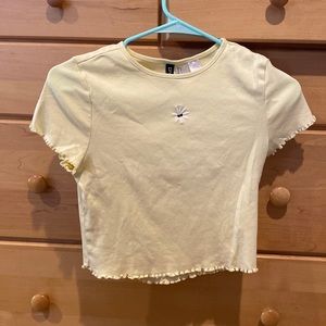 Cropped shirt from H&M